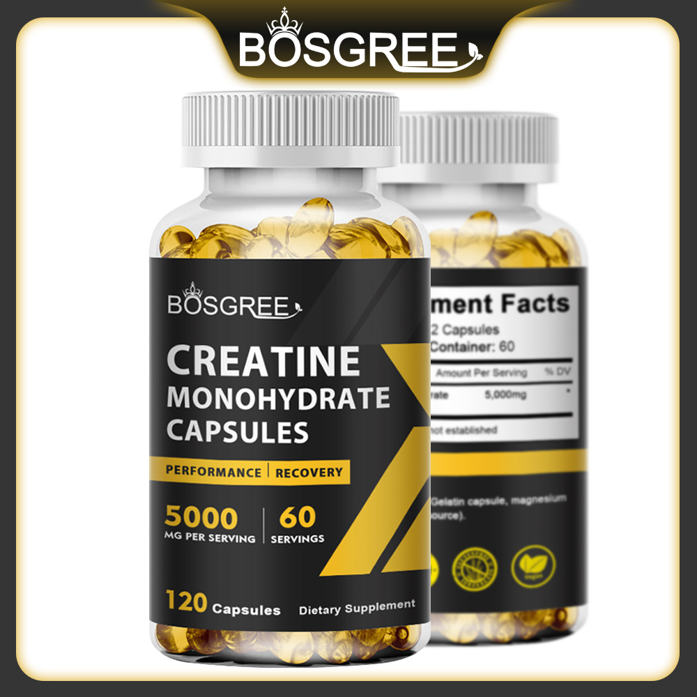 Pre Workout Supplement - كبسولات كرياتين مونوهيدرات | حبوب الكرياتين،