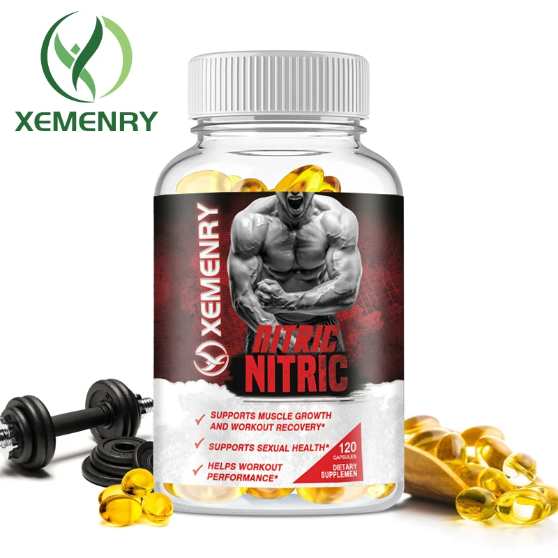 Pre Workout Supplement - Xemenry L-Arginine أعلى جرعة كبسولة –