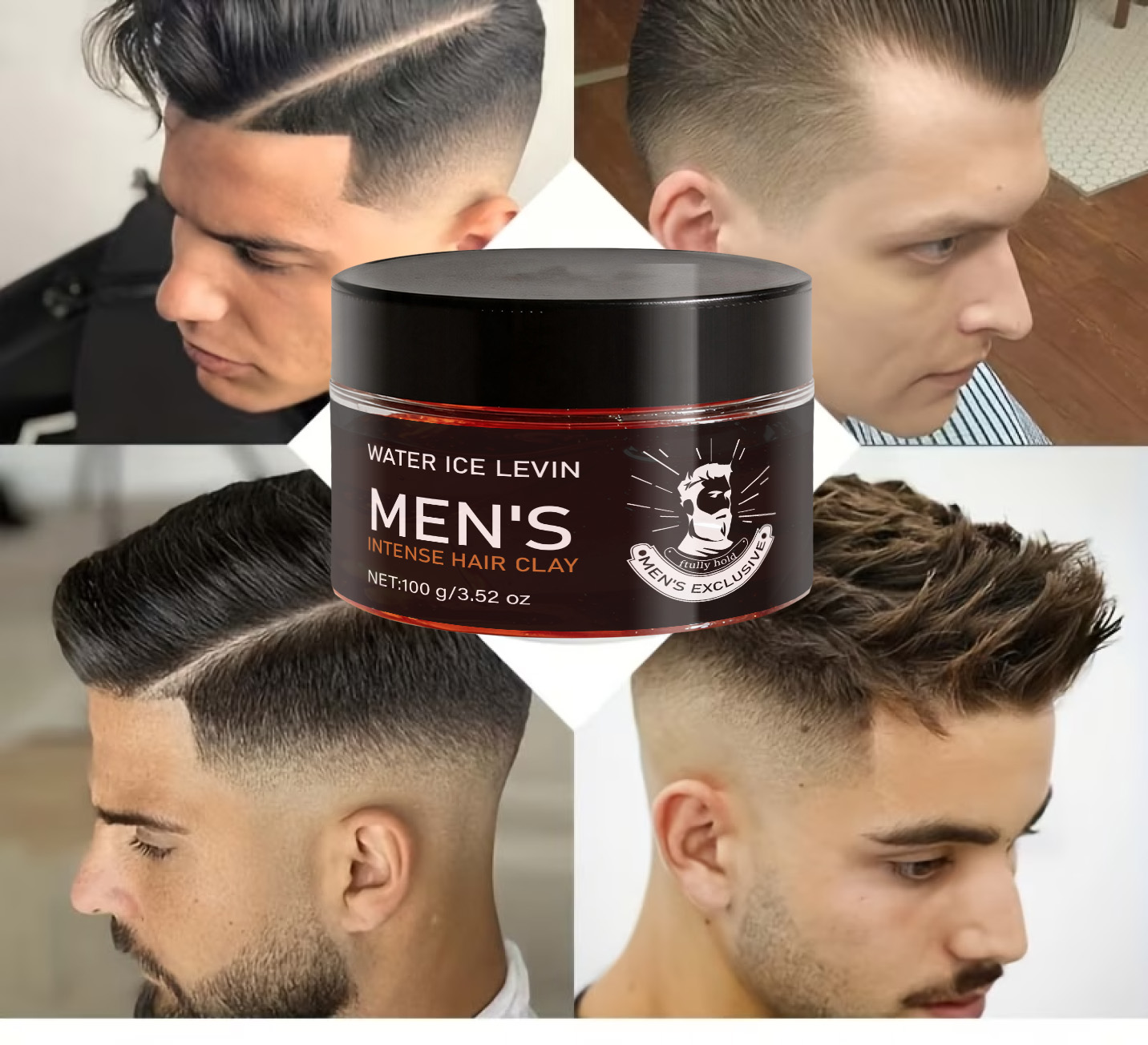 Biotin Hair Growth - صلصال تصفيف شعر للرجال بالبيوتين والكيراتين