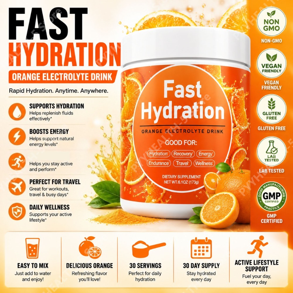 Pre Workout Supplement - مسحوق مشروب إلكتروليتي بنكهة البطيخ مع