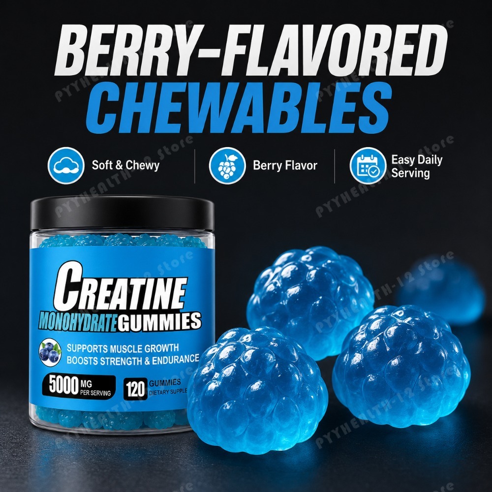 حلوى الكرياتين مونوهيدرات 5000 - مراجعة Pre Workout Supplement وسعره