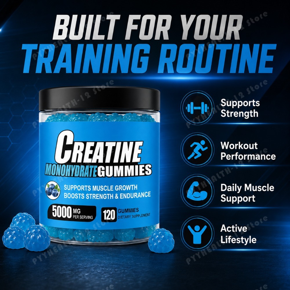 حلوى الكرياتين مونوهيدرات 5000 - مراجعة Pre Workout Supplement وسعره