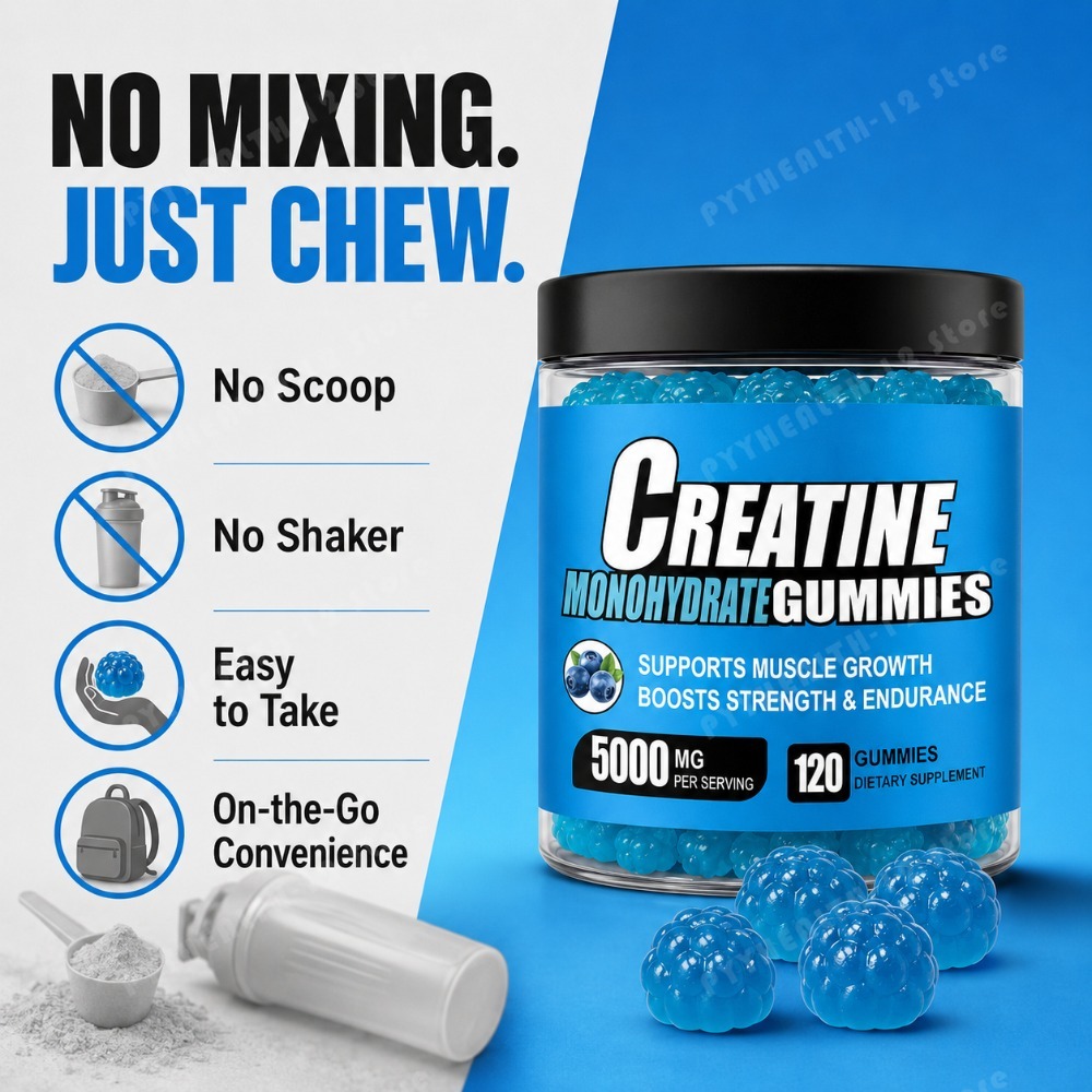 حلوى الكرياتين مونوهيدرات 5000 - مراجعة Pre Workout Supplement وسعره