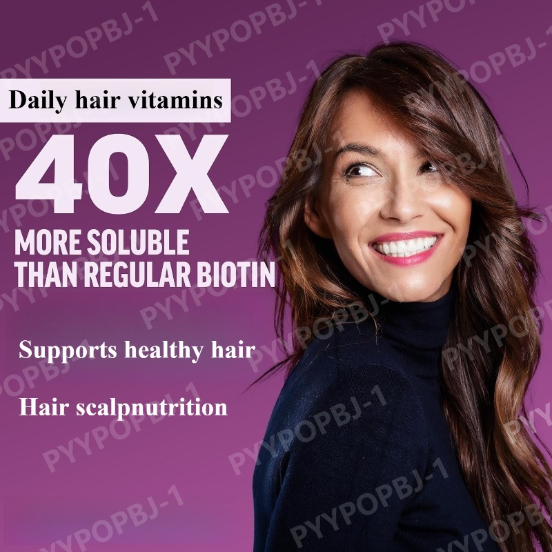 فيتامينات الشعر على شكل حلوى م - مراجعة Biotin Hair Growth وسعره