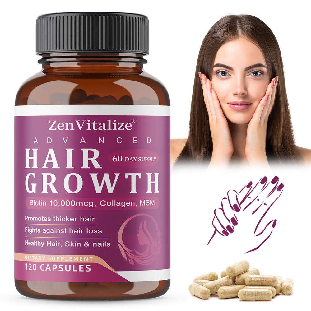 كبسولات البيوتين والكولاجين -  - مراجعة Biotin Hair Growth وسعره