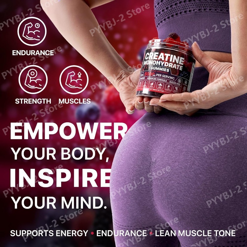 حلوى الكرياتين مونوهيدرات بنكه - مراجعة Pre Workout Supplement وسعره