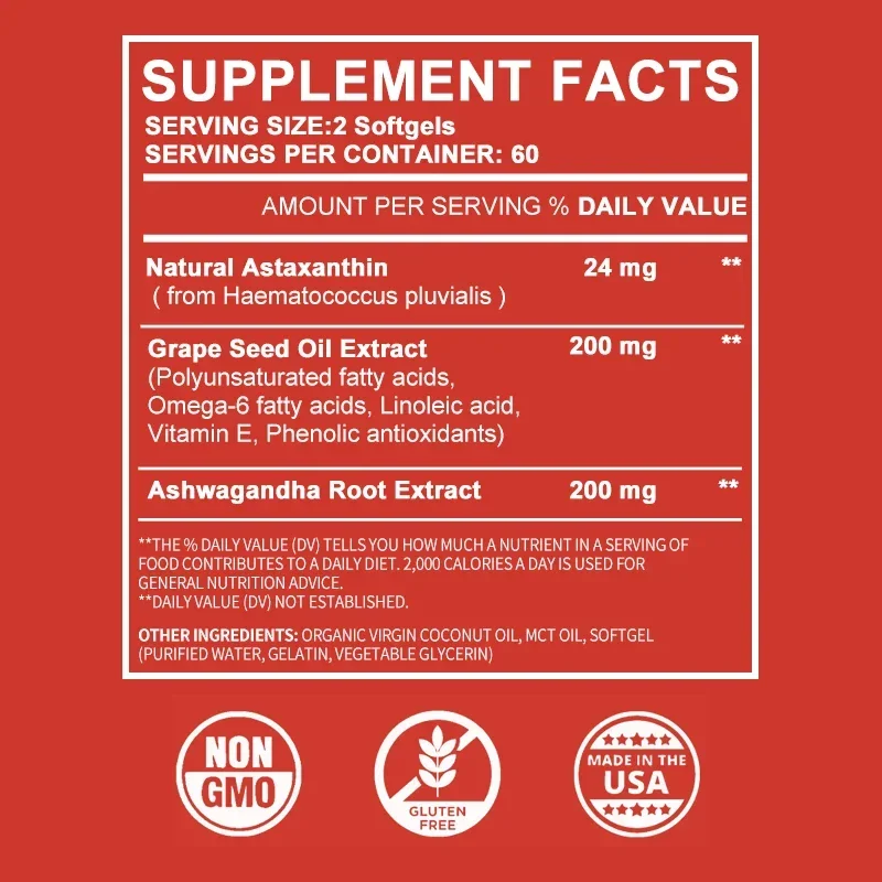 أستازانتين - يعزز صحة القلب وا - مراجعة Pre Workout Supplement وسعره