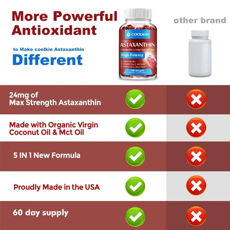 أستازانتين - يعزز صحة القلب وا - مراجعة Pre Workout Supplement وسعره